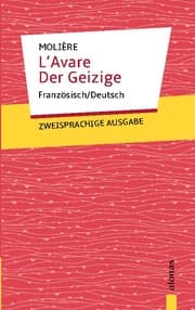 Cover von L'Avare / Der Geizige: Moliere: Zweisprachig Französisch/Deutsch
