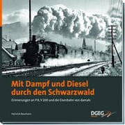 Cover von Mit Dampf und Diesel durch den Schwarzwald