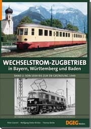 Cover von Wechselstrom-Zugbetrieb in Bayern, Württemberg und Baden 2