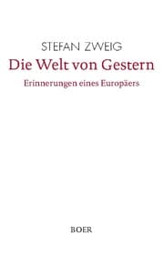 Cover von Die Welt von Gestern