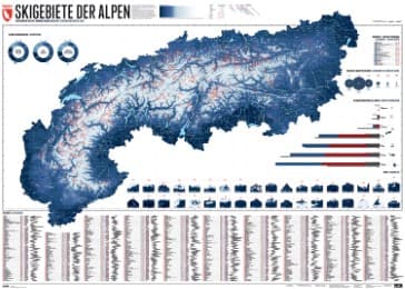 Cover von 633 Skigebiete der Alpen