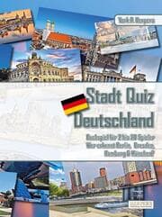 Cover von Stadt Quiz Deutschland - Buchspiel für 2 bis 20 Spieler - Wer erkennt Berlin, Dresden, Hamburg & München?
