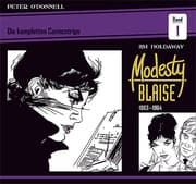 Cover von Modesty Blaise: Die kompletten Comicstrips 1 1963-1964