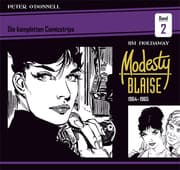 Cover von Modesty Blaise: Die kompletten Comicstrips 2 1964-1966