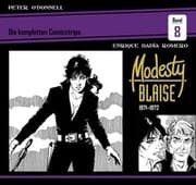 Cover von Modesty Blaise: Die kompletten Comicstrips 8: 1971-1972