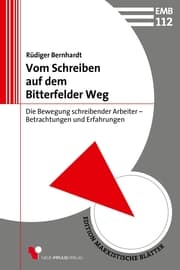 Cover von Vom Schreiben auf dem Bitterfelder Weg