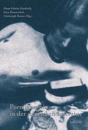 Cover von Pornographie in der deutschen Literatur