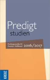 Cover von Predigtstudien für das Kirchenjahr 2016/2017