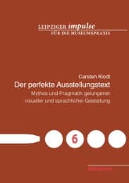 Cover von Der perfekte Ausstellungstext
