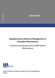 Cover von Studying Human Resource Management as a Complex Phenomenon: A Systems-based Approach to HRM System Effectiveness