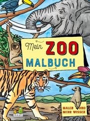 Cover von Mein Zoo Malbuch