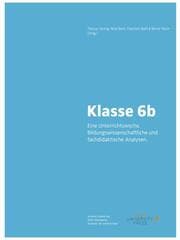 Cover von Klasse 6b.