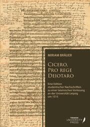 Cover von Cicero, Pro rege Deiotaro