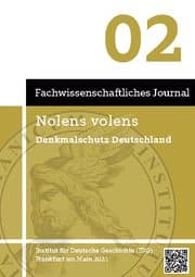 Cover von Nolens volens Denkmalschutz Deutschland