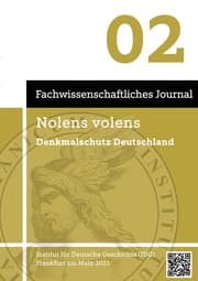 Cover von Nolens volens Denkmalschutz Deutschland