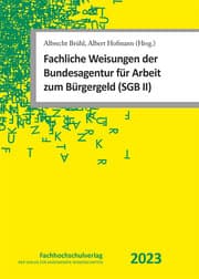 Cover von Fachliche Weisungen der Bundesagentur für Arbeit zum Bürgergeld (SGB II)