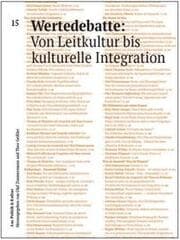 Cover von Wertedebatte: Von Leitkultur bis kulturelle Integration