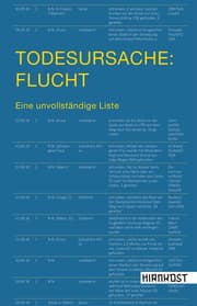 Cover von Todesursache: Flucht