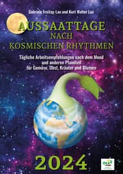 Cover von Aussaattage nach kosmischen Rhythmen 2024