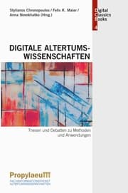 Cover von Digitale Altertumswissenschaften