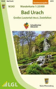 Cover von W243 Bad Urach - Großes Lautertal (West), Zwiefalten