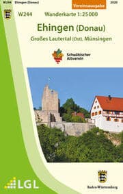 Cover von W244 Ehingen (Donau) - Großes Lautertal (Ost), Münsingen