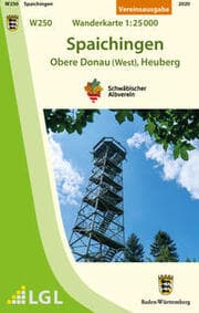 Cover von W250 Spaichingen - Obere Donau (West), Heuberg