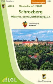 Cover von W209 Schrozberg - Mittleres Jagsttal, Rothenburg o.d.T.