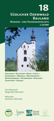 Cover von Blatt 18, Südlicher Odenwald - Bauland