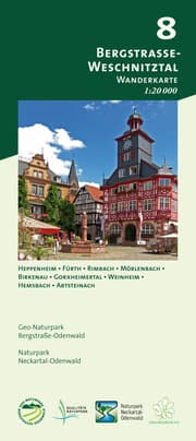 Cover von Blatt 8, Bergstraße-Weschnitztal