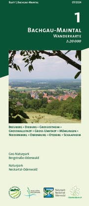 Cover von Blatt 1, Bachgau-Maintal