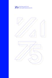 Cover von ZI 75: Das Zentralinstitut für Kunstgeschichte 1947-2022