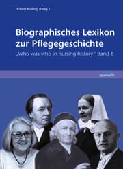 Cover von Biographisches Lexikon zur Pflegegeschichte