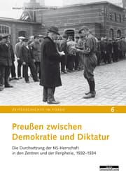 Cover von Preußen zwischen Demokratie und Diktatur