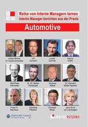 Cover von Automotive: Interim Manager berichten aus der Praxis