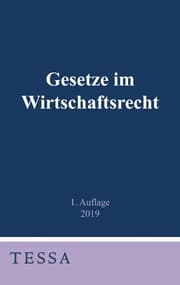 Cover von Gesetze im Wirtschaftsrecht