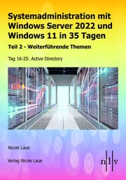 Cover von Systemadministration mit Windows Server 2022 und Windows 11 in 35 Tagen