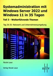 Cover von Systemadministration mit Windows Server 2022 und Windows 11 in 35 Tagen