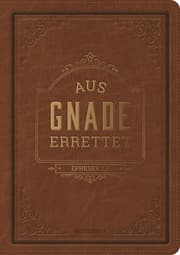 Cover von Notizbuch: Aus Gnade errettet