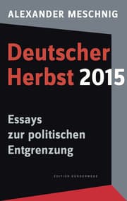 Cover von Deutscher Herbst 2015