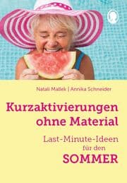 Cover von Kurzaktivierungen ohne Material. Last-Minute-Ideen für den Sommer