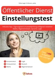 Cover von Öffentlicher Dienst Einstellungstest