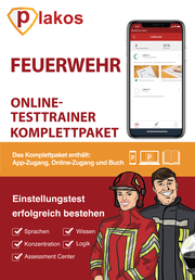 Cover von Feuerwehr Einstellungstest Online Testtrainer Komplettpaket