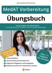 Cover von MedAT Vorbereitung Übungsbuch
