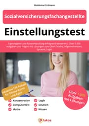 Cover von Einstellungstest Sozialversicherungsfachangestellte