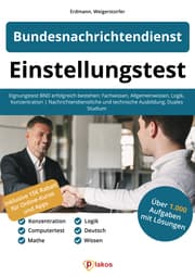 Cover von Einstellungstest Bundesnachrichtendienst