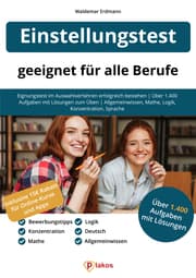 Cover von Einstellungstest - geeignet für alle Berufe