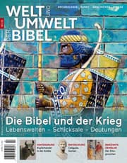 Cover von Welt und Umwelt der Bibel / Die Bibel und der Krieg