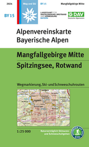 Cover von Mangfallgebirge Mitte, Spitzingsee, Rotwand