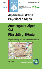Cover von Ammergauer Alpen Ost, Pürschling, Hörnle